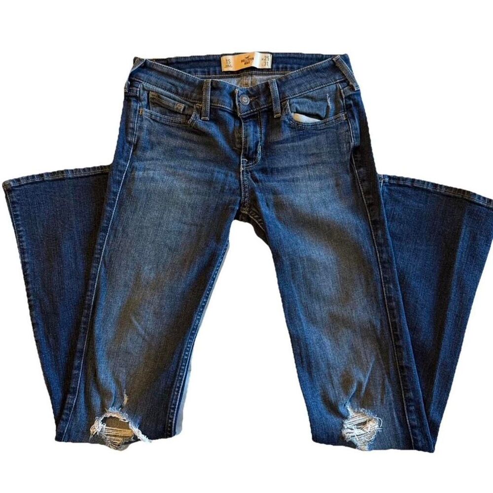 Hollister | Size 1 Short Women's Blue Jeans Y2k